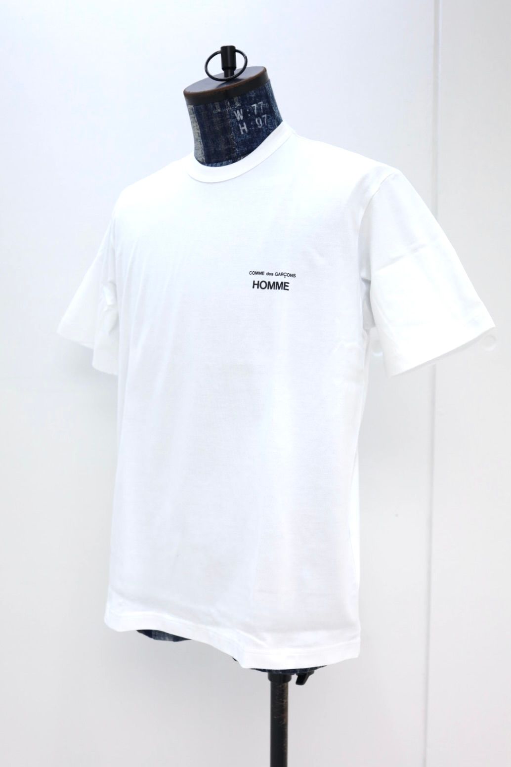 コムデギャルソンオム ロゴTシャツ(HQ-T101-051)WHITE☆2月6日(金)発売！