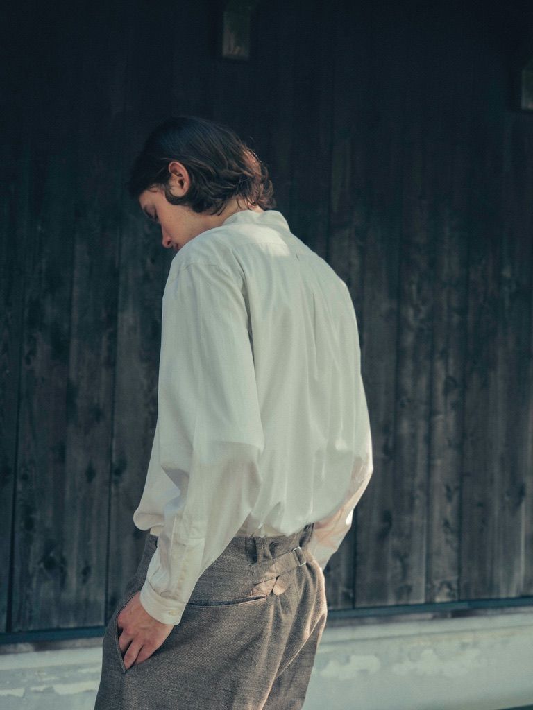 アプレッセ23SS Dead Stock Linen Trousers(23SAP-04-19M)BROWN