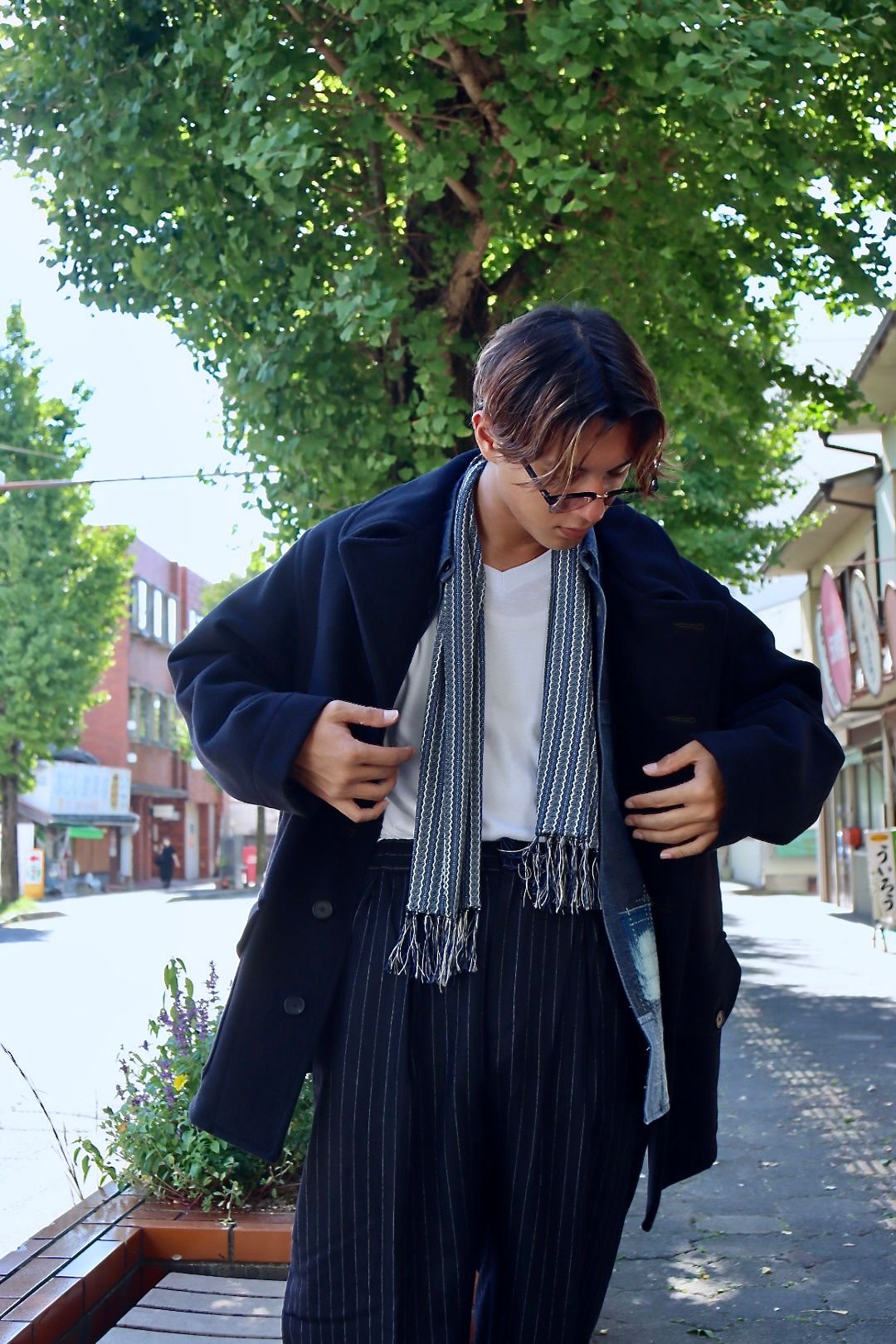 アプレッセ23AWコート U.S.ARMY Mackinaw Coat(23AAP-01-05H)NAVY