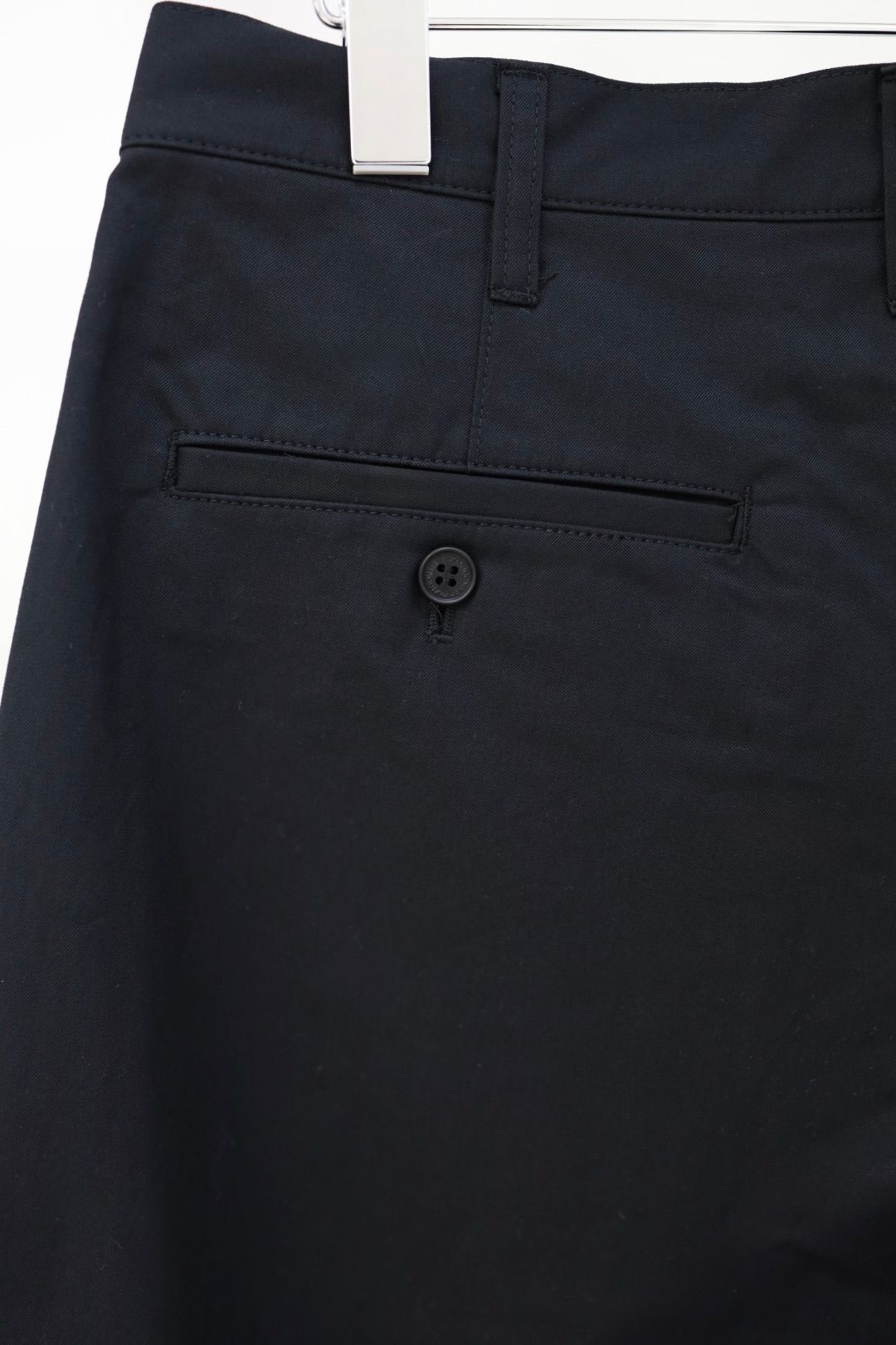 コムデギャルソンオム26SS 綿先染強撚サージパンツ(HQ-P007-051)BLACK☆2月6日(金)発売！