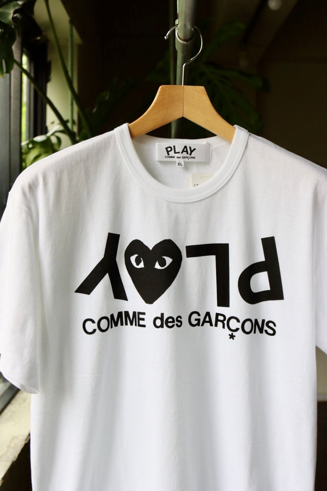 PLAY COMME des GARCONS - プレイコムデギャルソン PLAYロゴTシャツ 