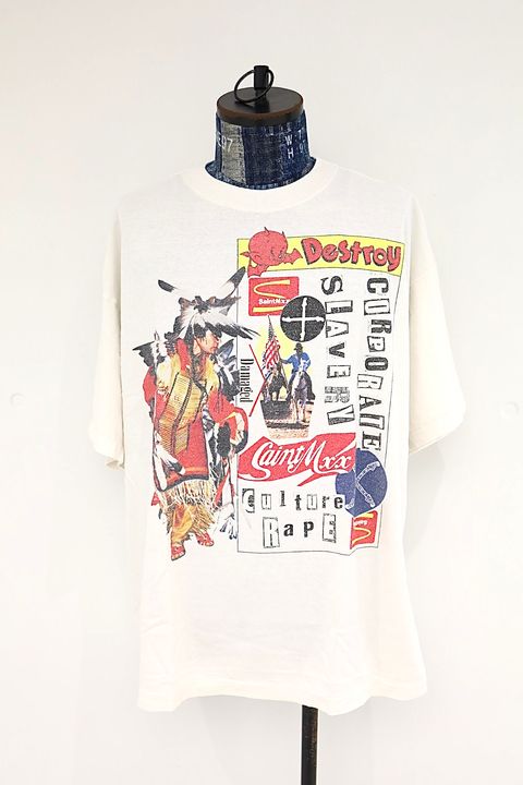 セントマイケル 26SS JR_SS T-SHIRT/DESTROY(SM-MK8-0000-C03)WHITE☆3月20日(金)発売！