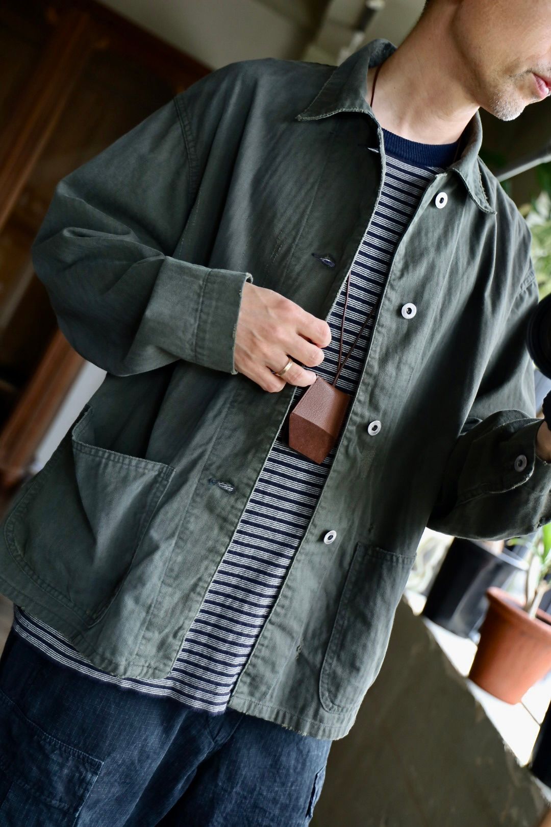 ジャケット・アウター 25ss A.PRESSE Vintage P41 MilitaryJacket A.PRESSE Vintage P41 Military Jacketスタイル | 6569 | mark