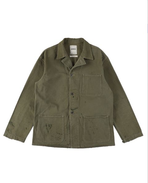 BOW WOW 26FW P47 HBT JACKET(BWU-P4HJ)OLIVE GREEN☆9月5日(土)11:00発売！