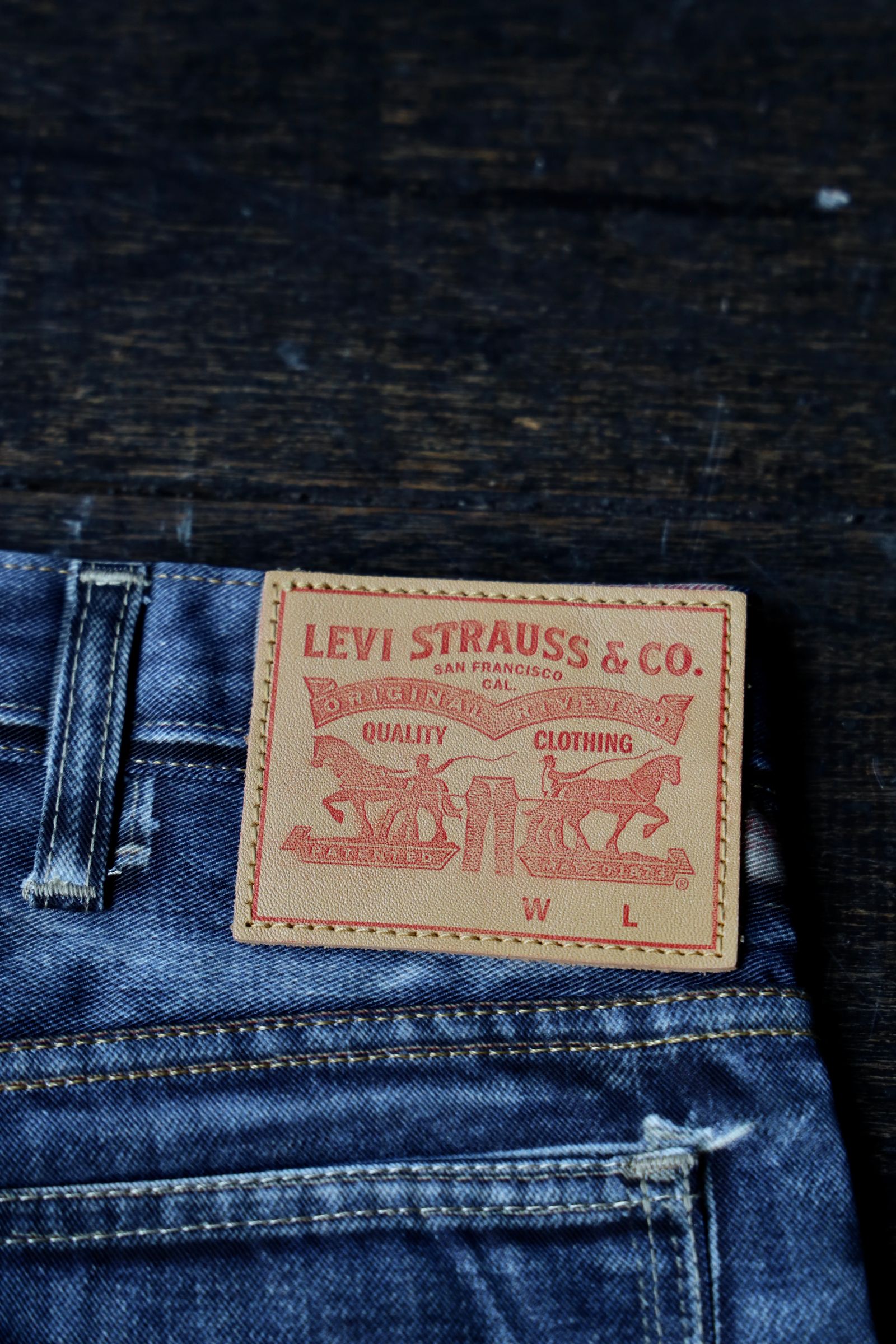 ジュンヤワタナベマン25SS ベルベルジン×Levi's 607Eトリプルネームブーツカットパンツ(WO-P918-100) INDIGO☆4月18日(金)発売！