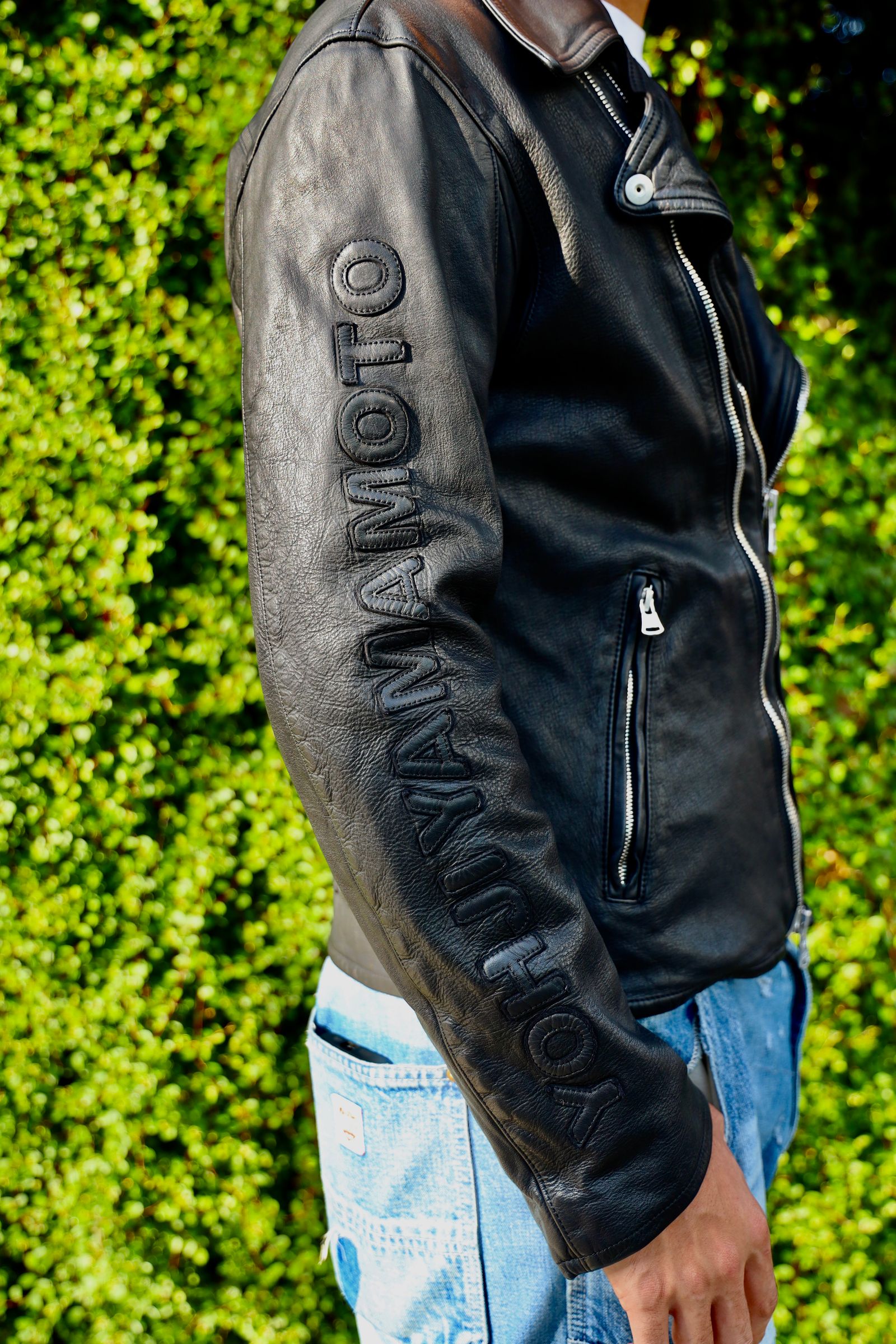 Yohji Yamamoto 25AW ダブルライダースジャケット(HL-Y99-703)BLACK