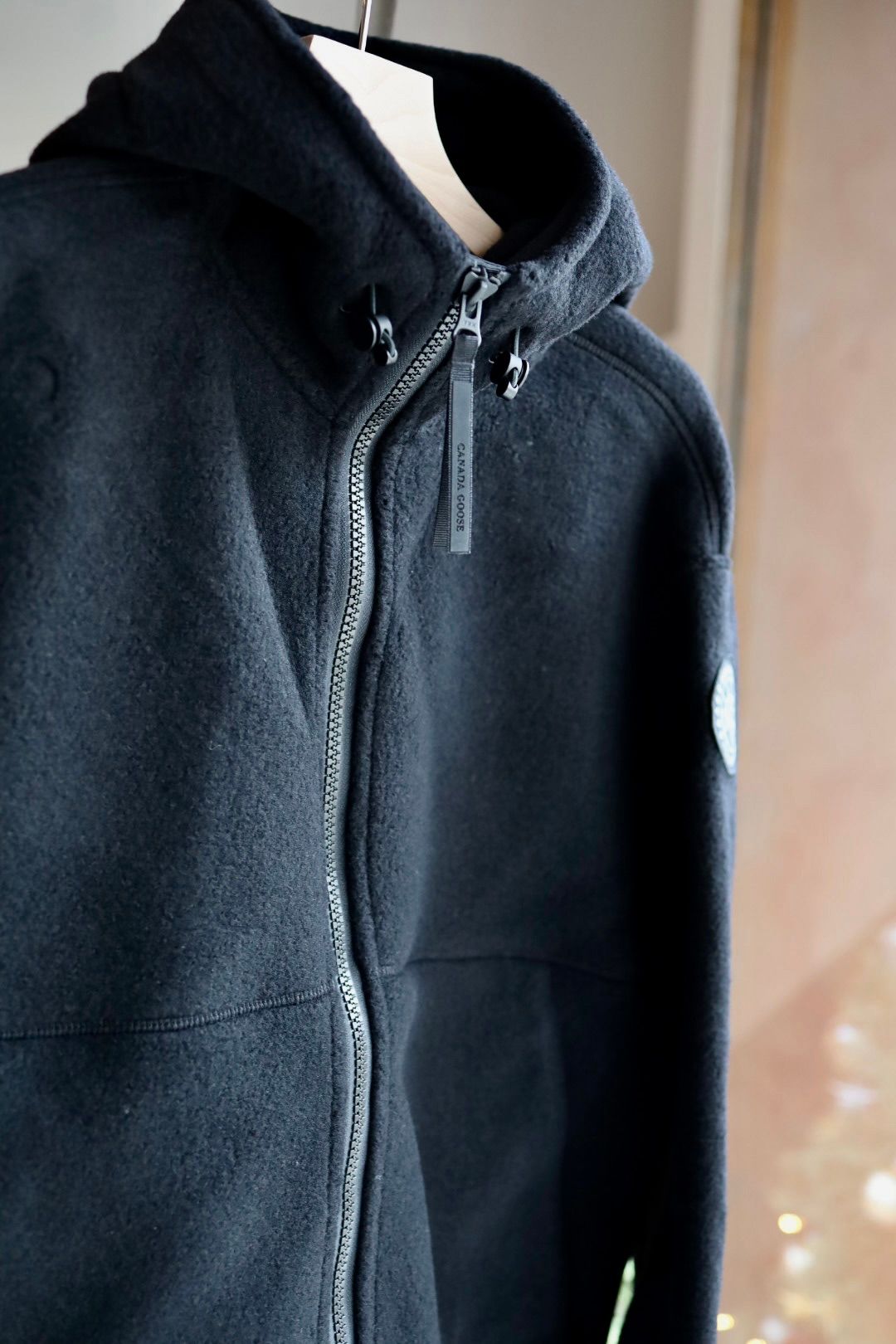 カナダグース メンズチリワックフリースボンバー ブラックレーベル Chilliwack Fleece Bomber Black Label(7220MB)Black☆新作発売！