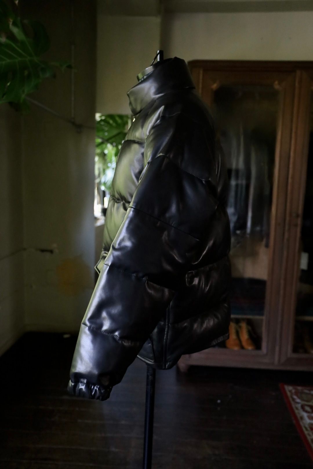アプレッセ Leather Down Jacket(24AAP-01-01H)BLACK☆11月9日(土)発売！