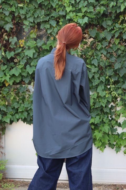 YOKE 22AW OVERSIZED BIG POCKET SHIRT style.2022.10.3