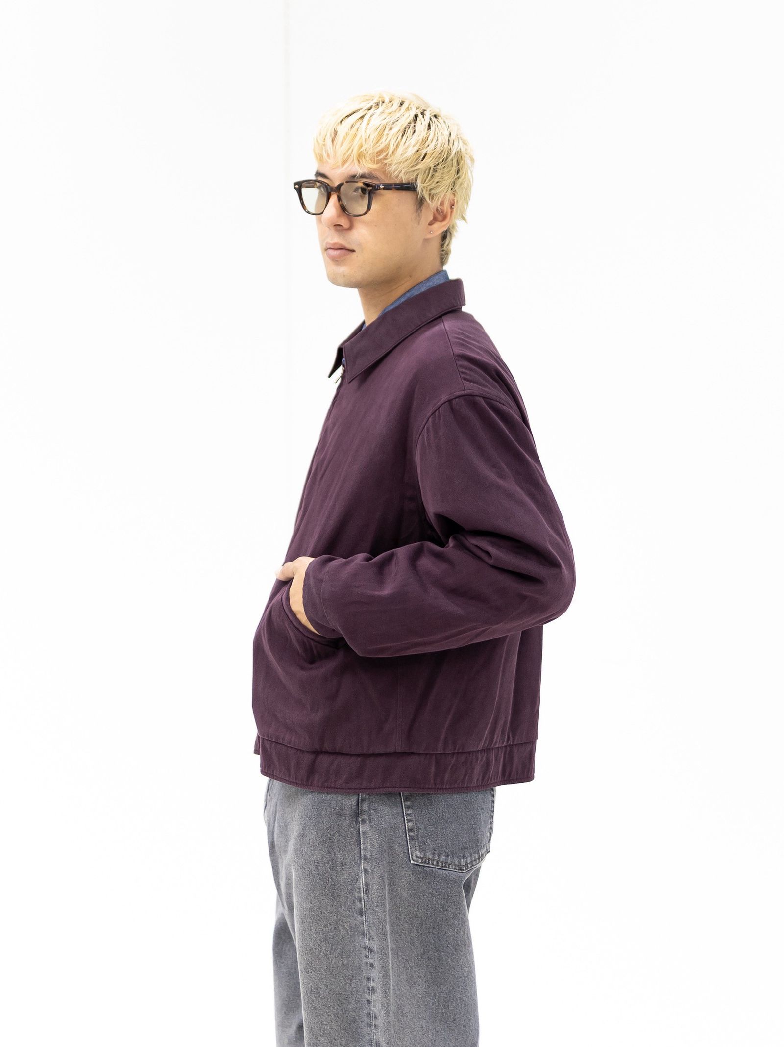 A.PRESSE Washed Silk Rayon Gabardine Jacket ☆9月19日(土)新作発売！