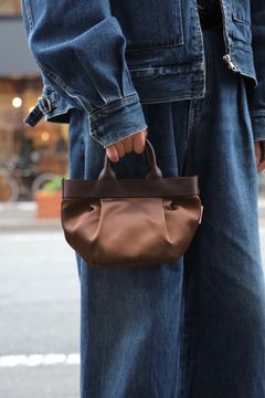 エンダースキーマ バッグ 2tuck tote S(yv-b-2ts)dark brown☆1月10日(土)発売！