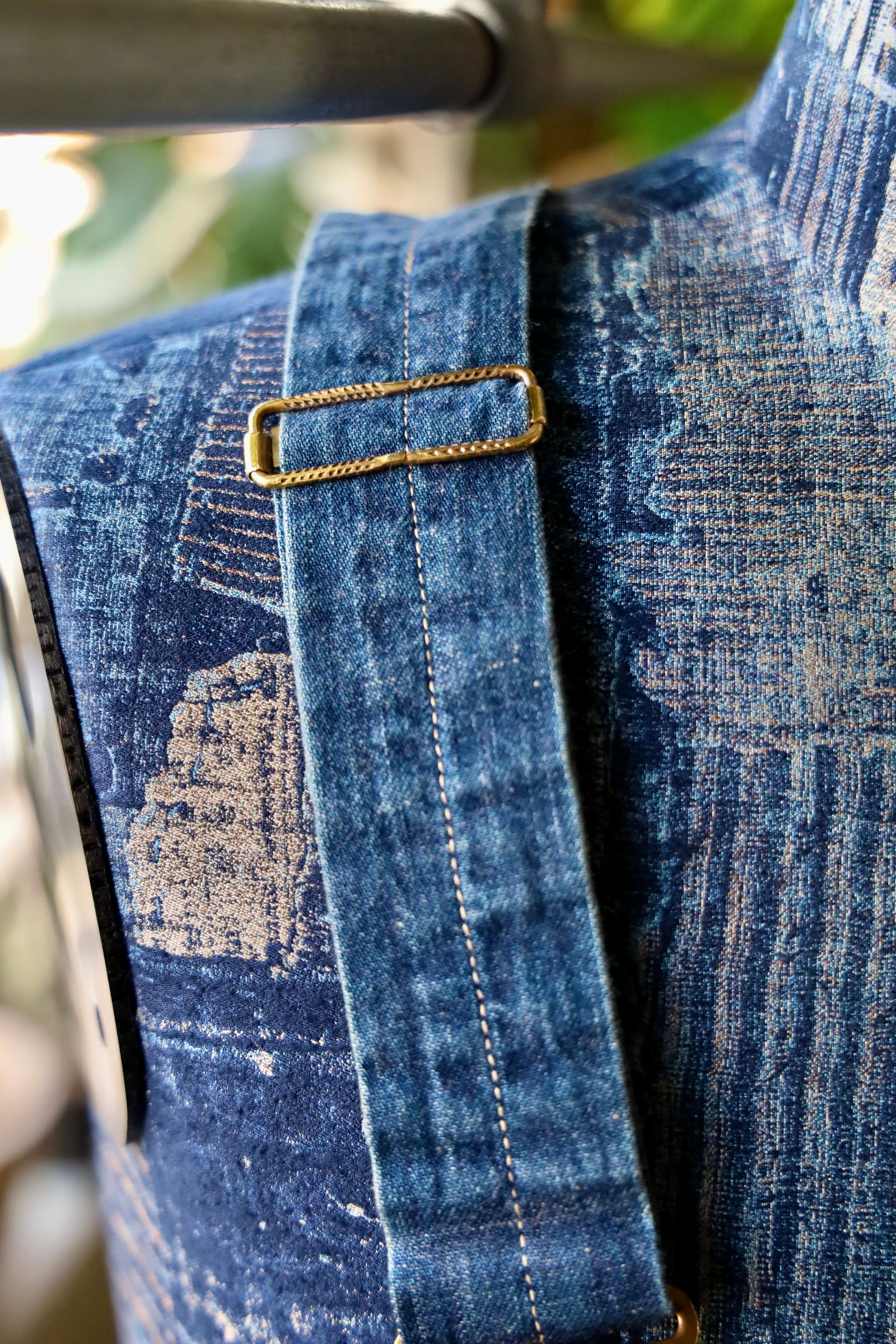 セントマイケル24AW DT_OVER ALL (SM-YS1-0000-C52)BLUE