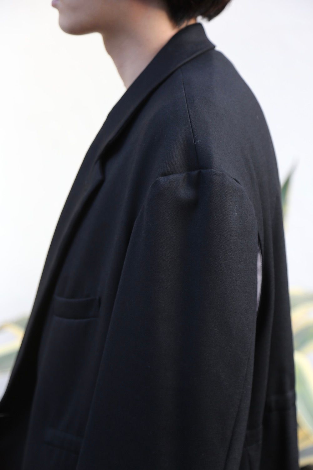 YOKE新作WOOL FLANNEL 11XL JACKET COATスタイル.2020.10.2