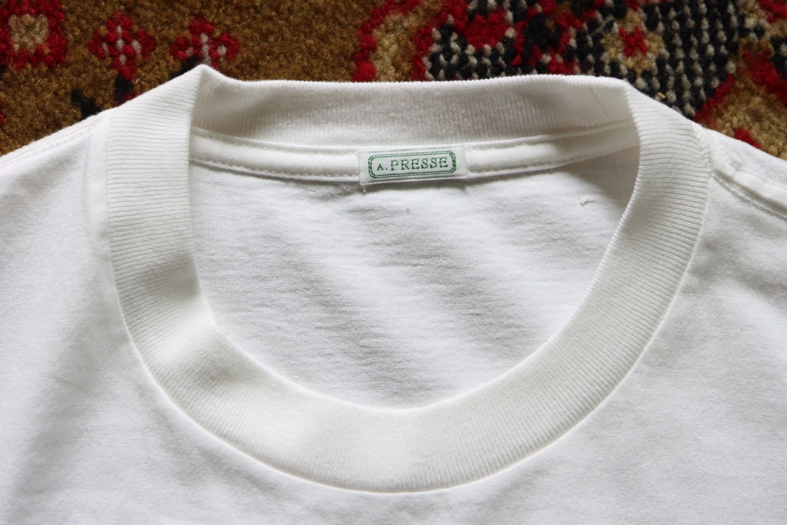 アプレッセ23AWTシャツ Light Weight T-shirt(AP-5001)WHITE