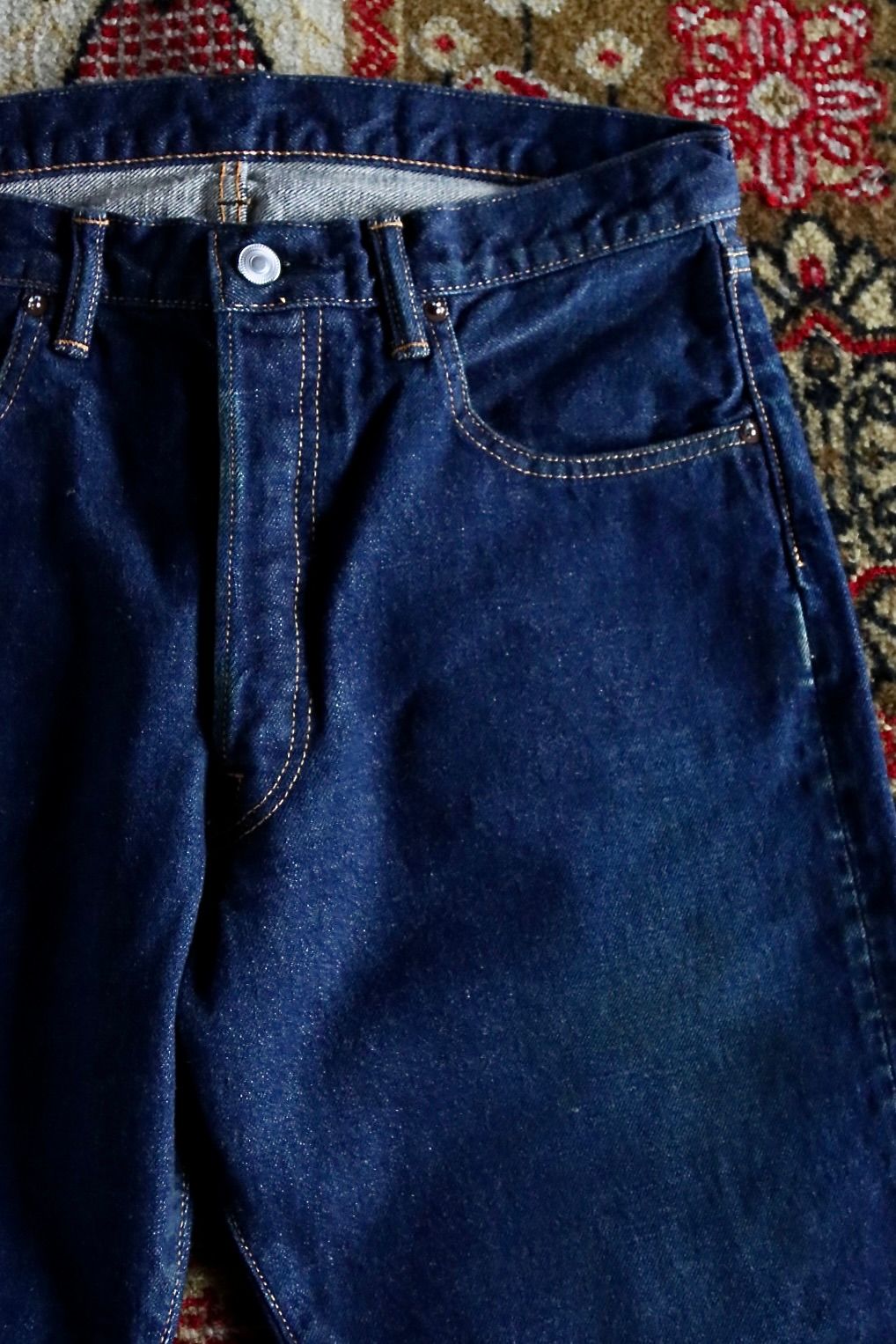アプレッセ　デニム　￼￼ A.PRESSE Washed Denim Wide Pants