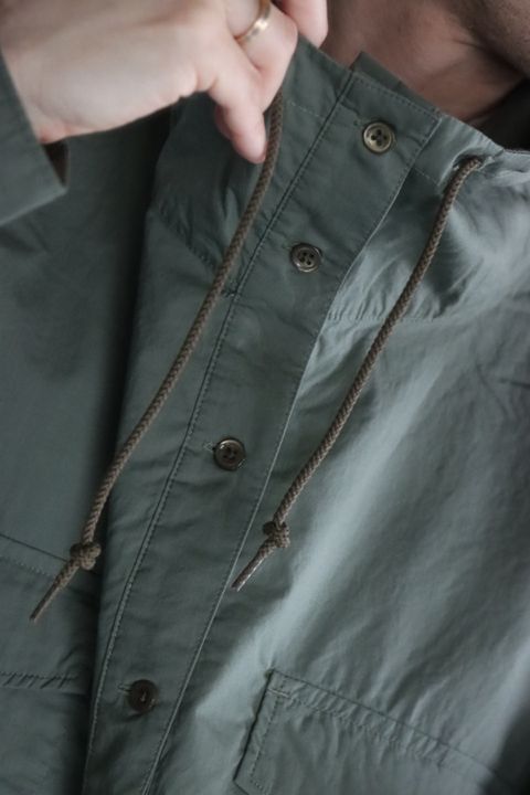 FreshService 22SS DOUBLE TYPEWRITER ANORAK"SAGE"style.2022.3.12.