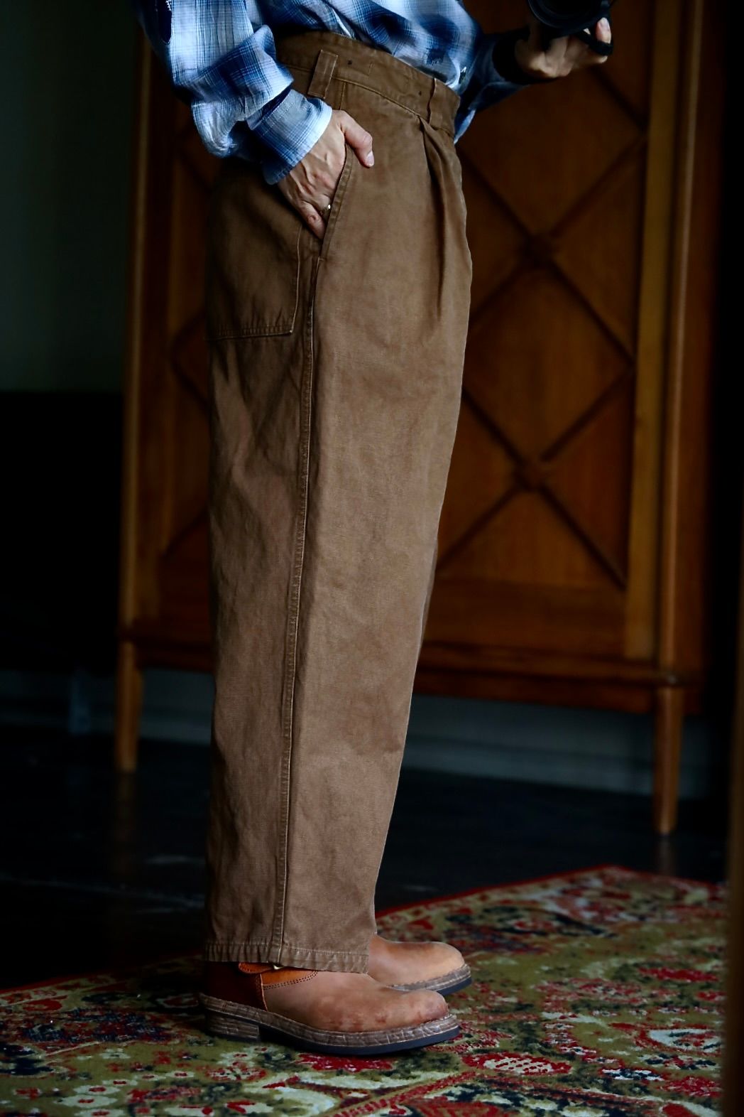 Gurank Railway pants (2554)CAMELスタイル.2025.10.13.