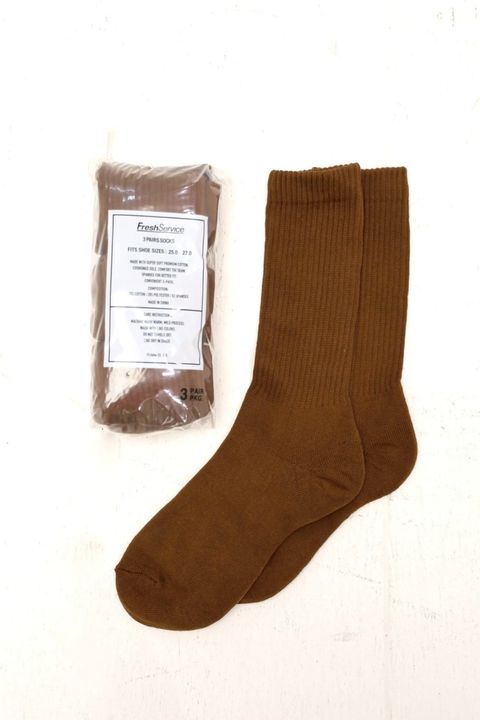 フレッシュサービス ソックス ORIGINAL 3-PACK SOCKS(FSP-90092B)BROWN☆5月9日(土)新作発売！