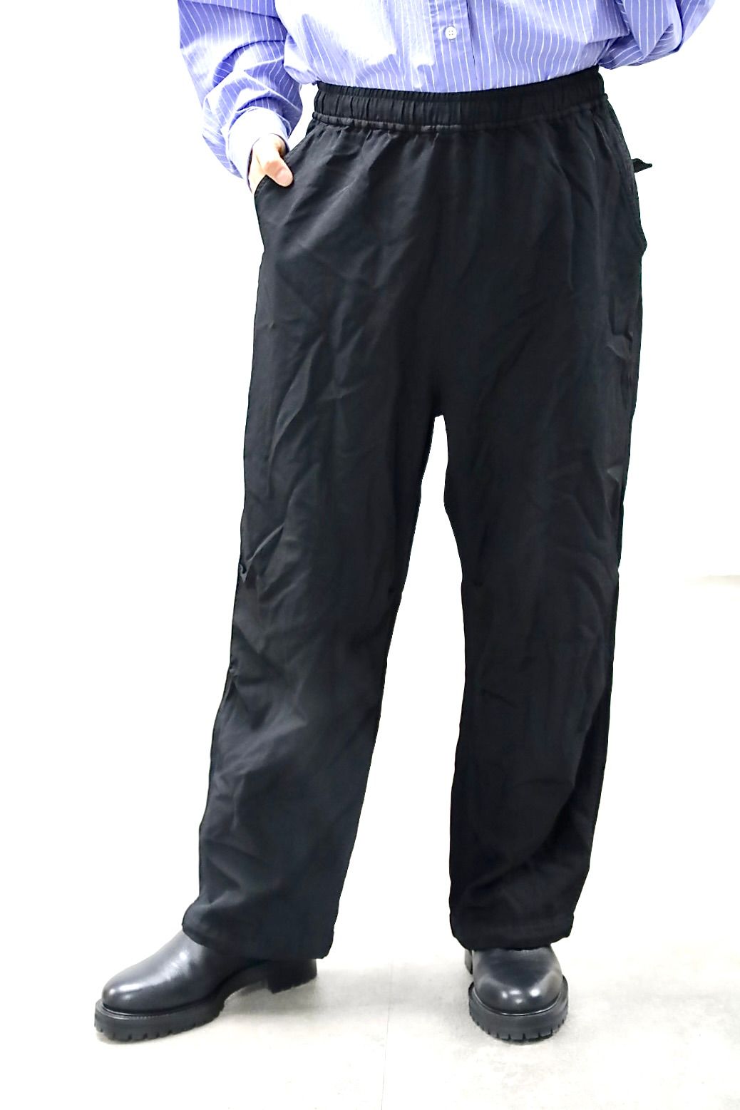 COMME des GARCONS HOMME 26SS エステルサージ製品染め3Bジャケットスタイル