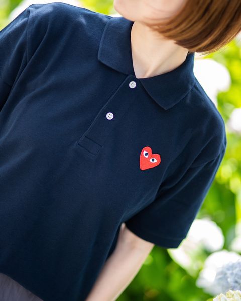 PLAY COMME des GARCONS ポロシャツstyle.2024.06.18