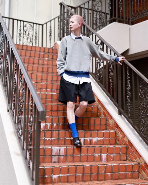 A.PRESSE アプレッセ 23AW Vintage Sweatshirtスタイル
