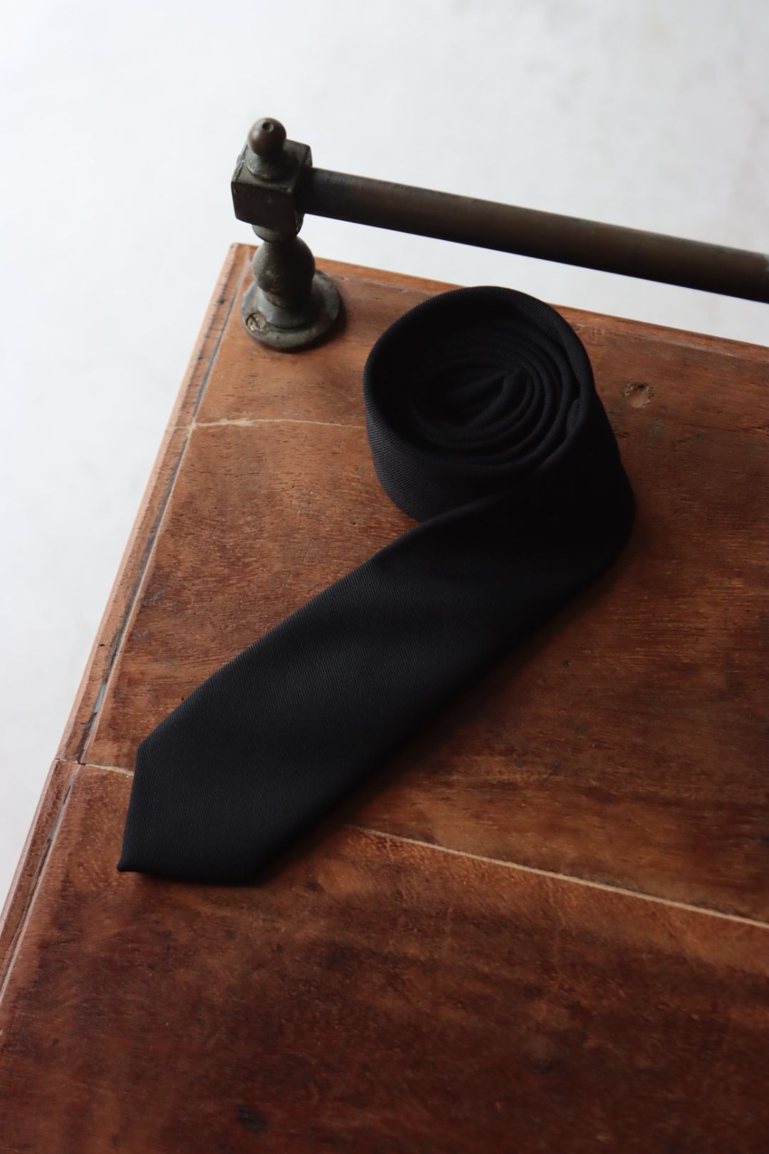 グラフペーパー 25AW Techno Wool Nylon Necktie(GU253-90320)BLACK☆9月27日(土)発売！