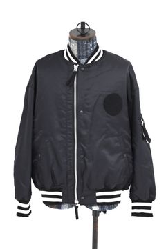 コムデギャルソンオム26FW リブライン入りナイロンツイルジャケット(HR-J003-051-1)BLACK☆8月7日(金)発売！