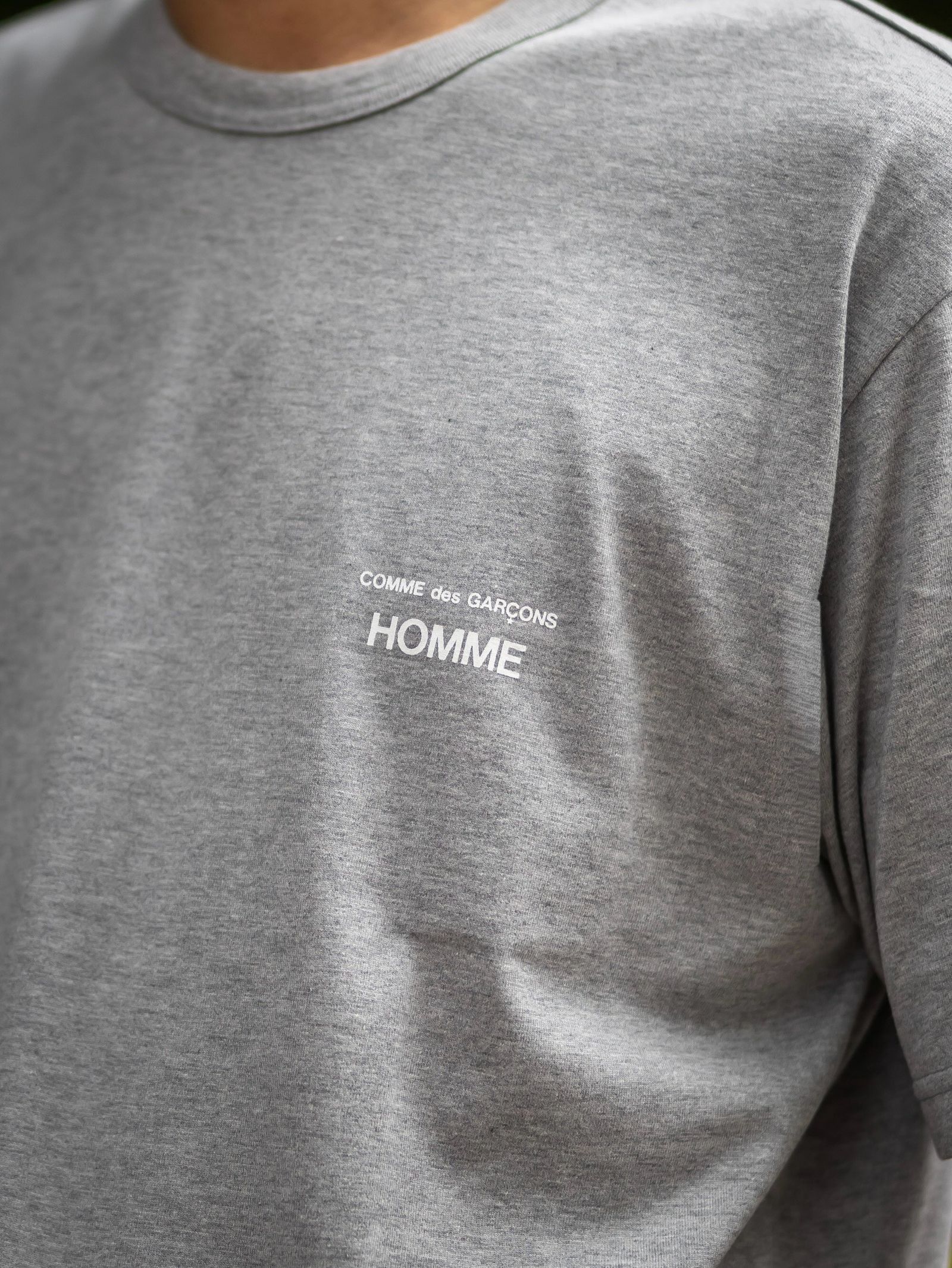 COMME des GARCONS HOMME ロゴプリントTシャツ 8月7日(土)新作発売！