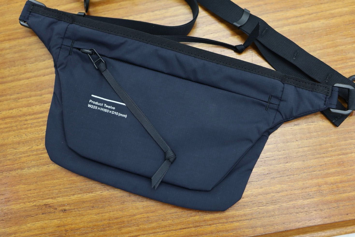 プロダクトトゥエルブ SS26 City Belt Bag(26SS-PAC02)BLACK