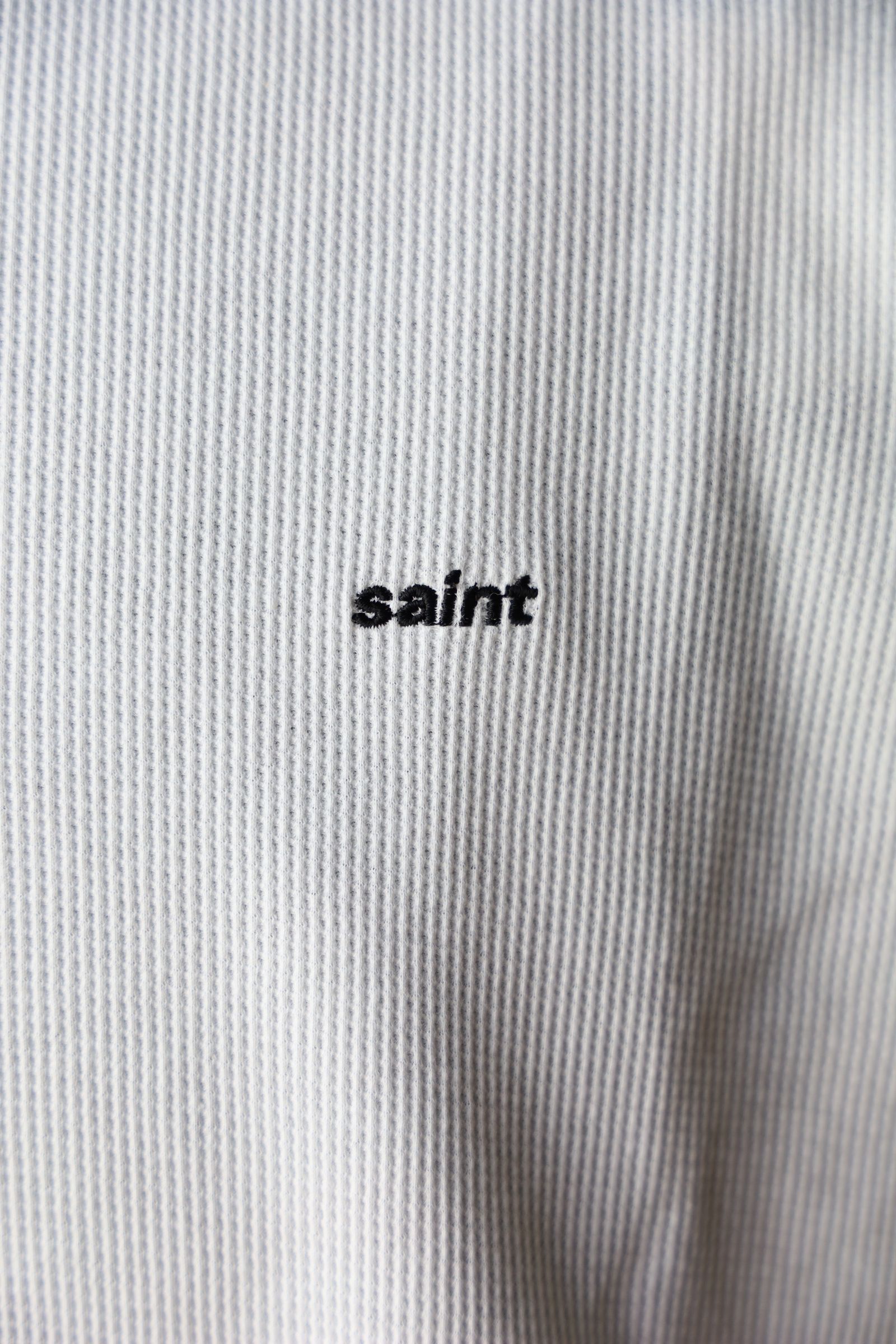 セントマイケル25SS サーマルL/S Tシャツ LS THARMAL TEE(SM-HR8-0000-038)WHITE