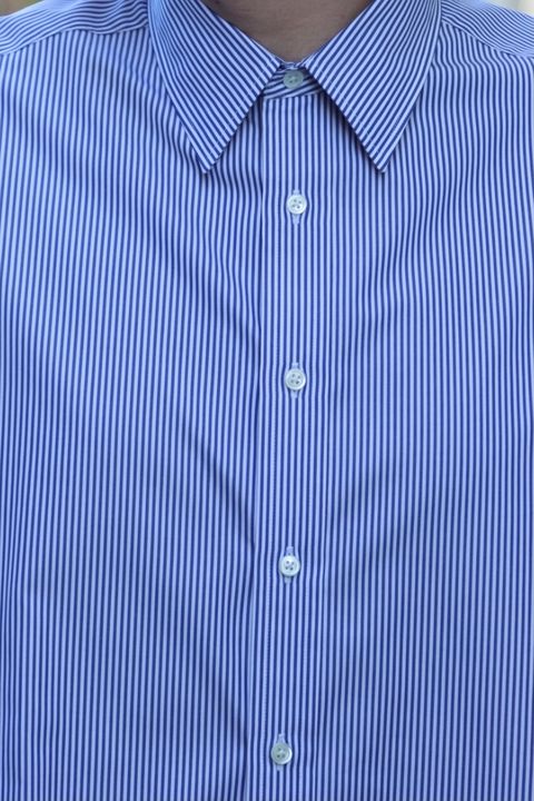 Graphpaper High Count Broad Stripe Regular Collar Shirt style.2022.12.10