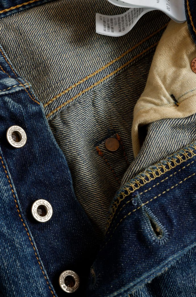 ファンダメンタル デニムパンツ SLIM FIT DENIM CS129 (FA25MT129)INDIGO