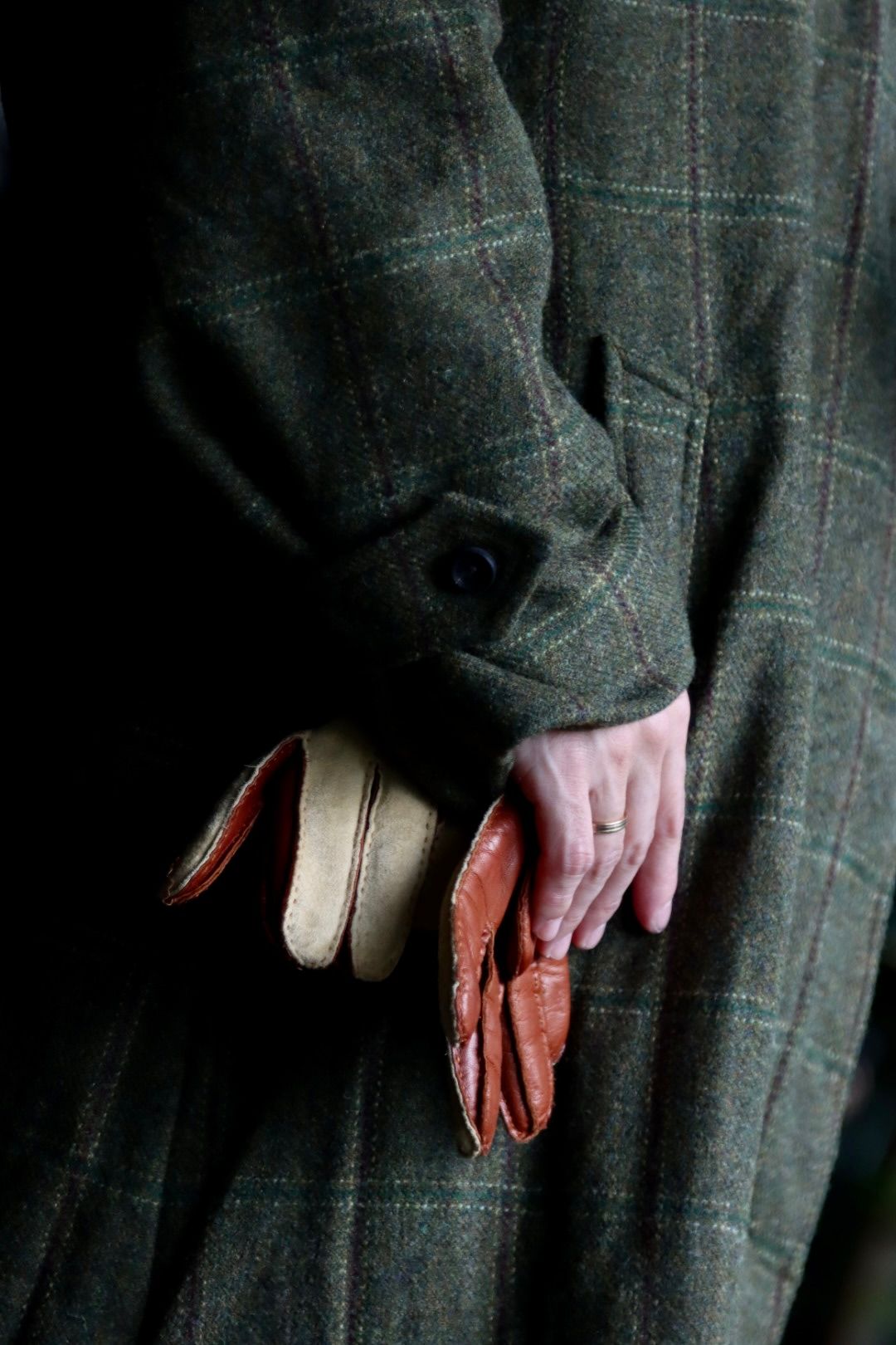 アプレッセ22FW Tweed Balmacaan Coatスタイル2022.10.1.