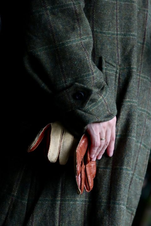 アプレッセ22FW Tweed Balmacaan Coatスタイル2022.10.1.