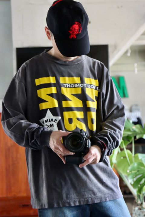 ©SAINT M×××××× LS TEE INRI"BLACK"style.