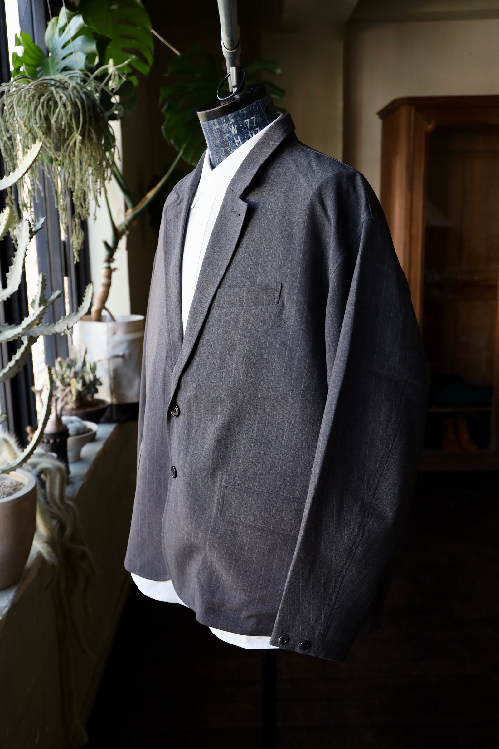 フレッシュサービス DRY TROPICAL JACKET(FSC251-20143)GRAY