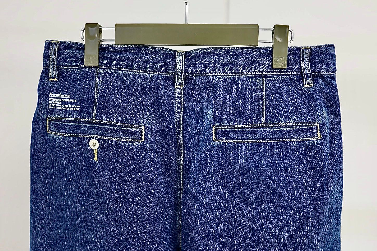 フレッシュサービス WORKERS DENIM PANTS(FSC261-40268FB)FADE INDIGO☆12月20日(土)発売！