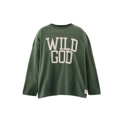 セントマイケル 26SS FOOTBALL SWEAT/WILD GOD (SM-MK8-0000-056)GREEN☆2月21日(土)10:00発売！