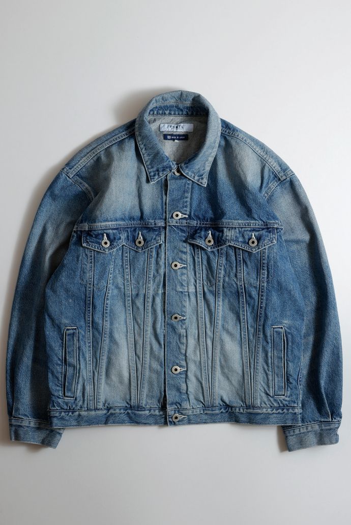 ファンダメンタル デニムジャケット THIRD THIRD JACKET 3YR WASH(FA25JK33U-IND)INDIGO