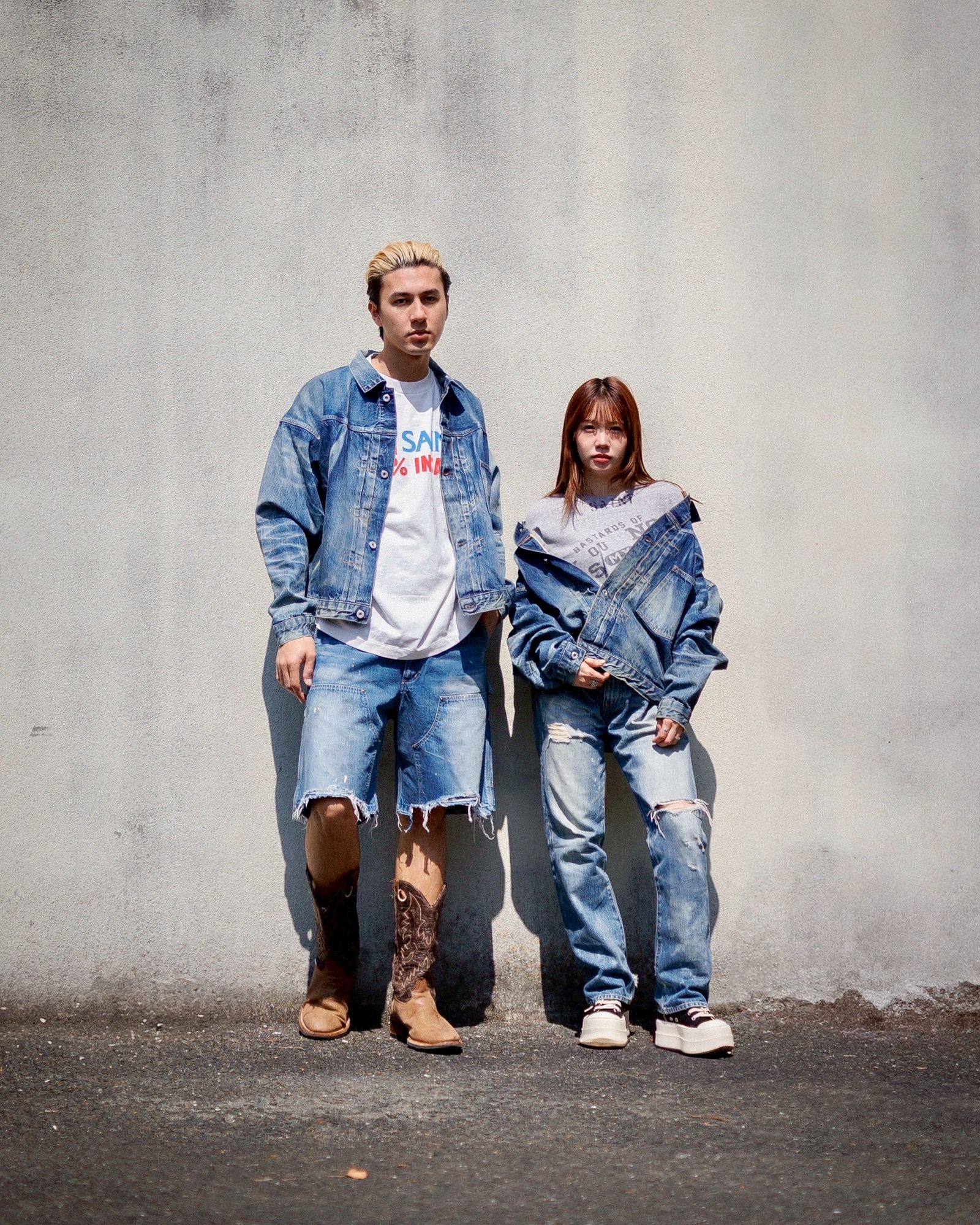 セントマイケル25SS ベルベルジン BJ_DENIM JACKET(SM-HR8-0000-C39)BLUE☆4月10日(木)再入荷！