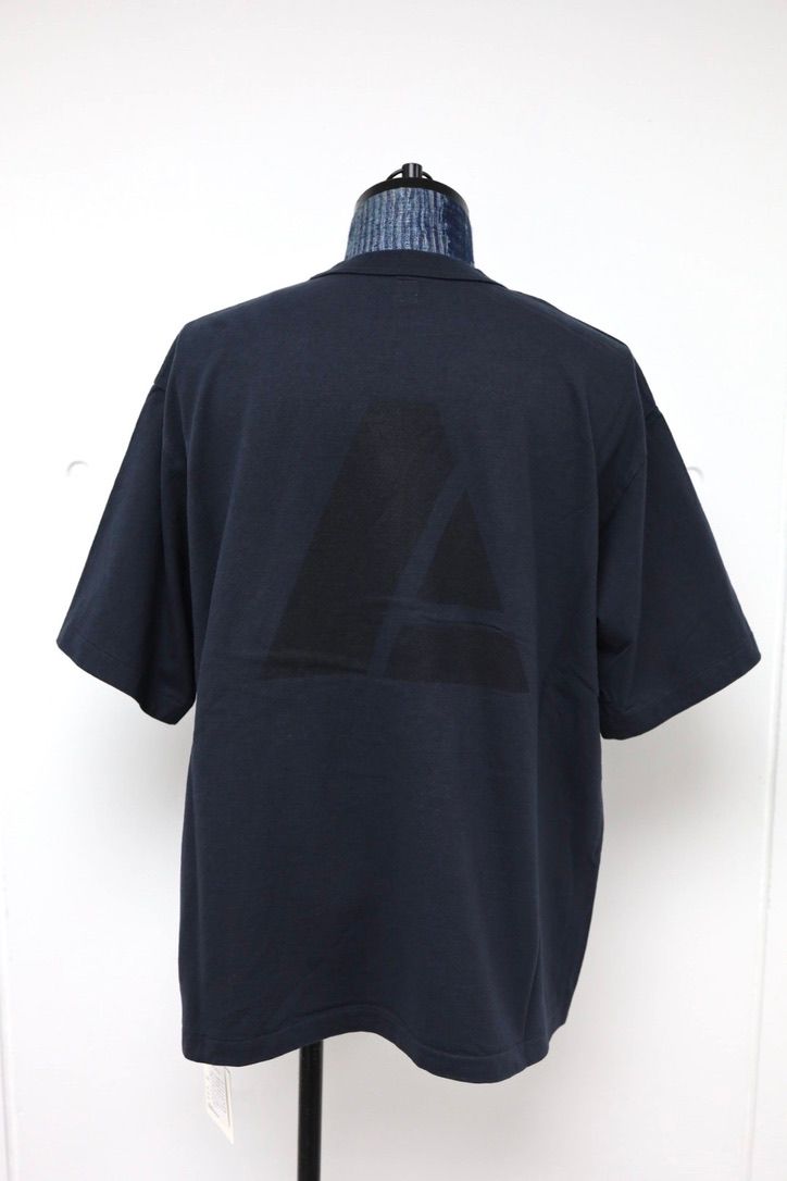 blurhms ROOTSTOCK ブラームスルーツストック 26SS ARMÉE 88/12 Print Tee WIDE(bROOTS25S36S26C)NIGHT BLACK x BLACK☆4月17日(金)新作発売！