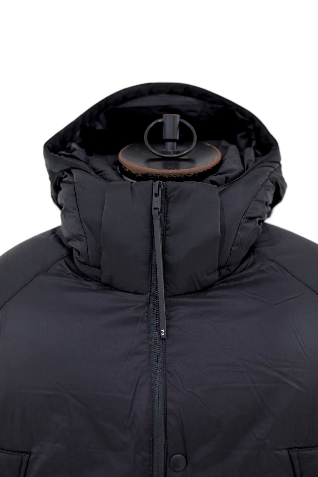 ワイスリー Y-3 HOODED PUFFER JACKET(KT1530)BLACK☆新作発売！
