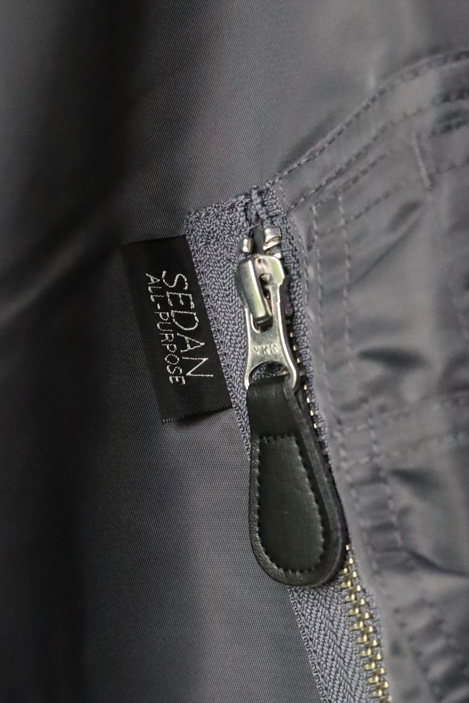 セダンオールパーパス FW24 Reversible CORDURA Flight Jacket(SD24F-JK05) Wolf Grey × Black