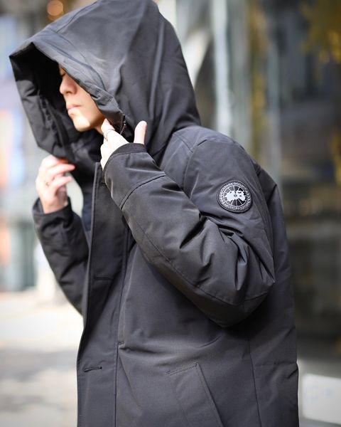 CANADA GOOSE カナダグース 新作Chateau Parka BLACK LABELスタイル