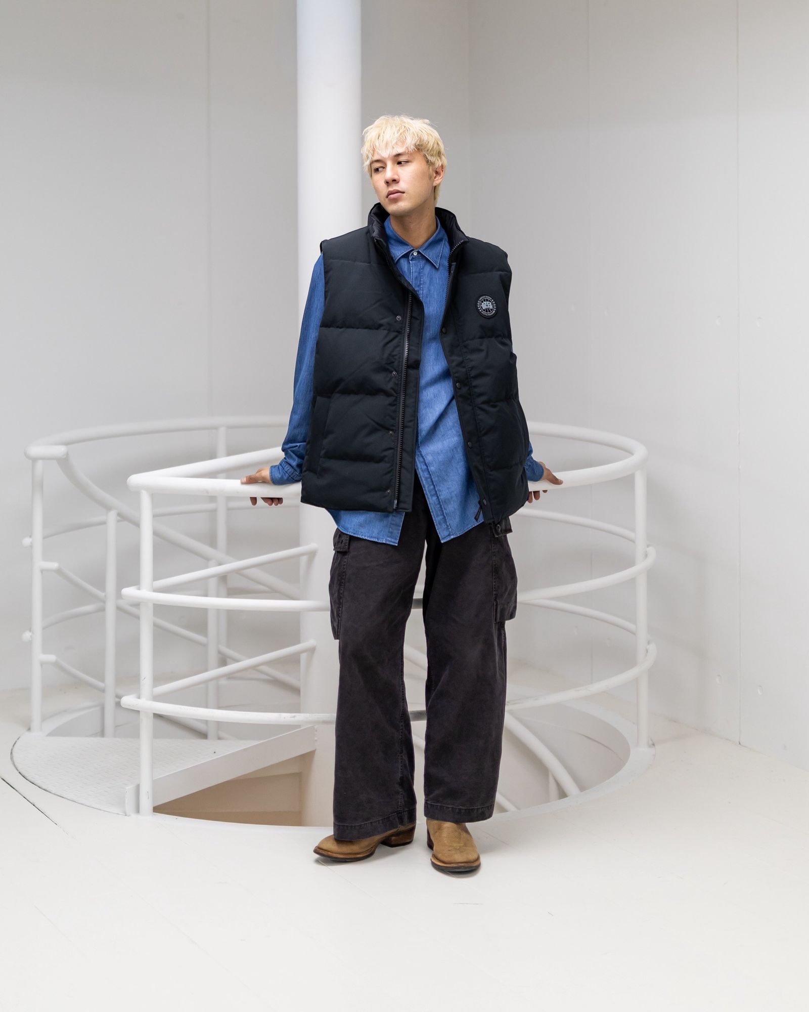 CANADA GOOSE Garson Vest Black Label⭐︎新作発売！