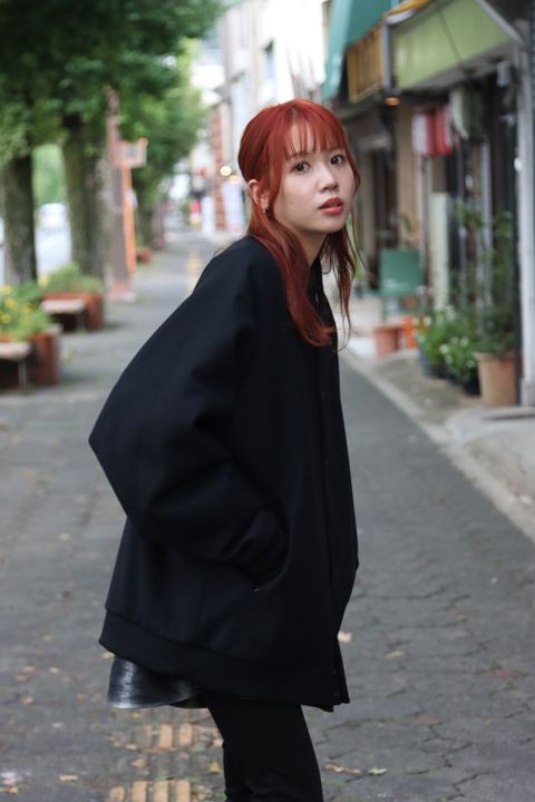 ATON 22FW 新作LETTERMAN JACKET style.2022.9.29