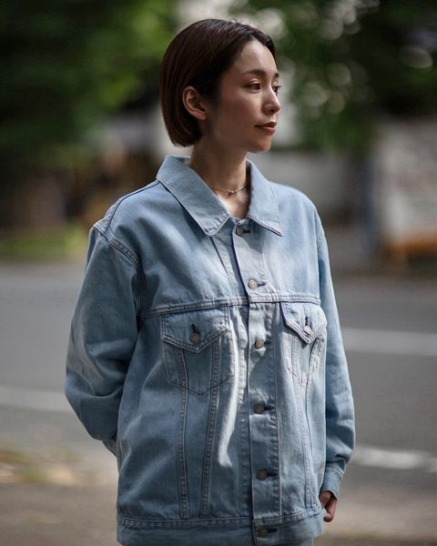 J.B. ATTIRE Paris jean jacket×Paris denim style 2024.07.25