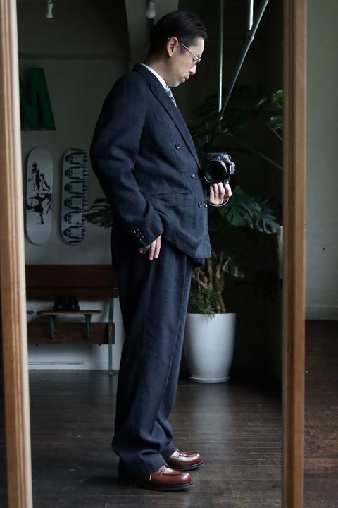 アプレッセ22FW Double Breasted Jacket結婚式スタイル.2022.9.27.