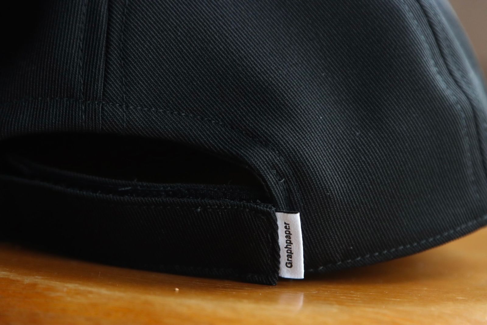 グラフペーパー Techno Wool Nylon 6 Panel Cap(GU253-90322)BLACK☆9月27日(土)発売！