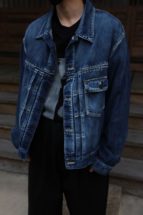 Yohji Yamamoto W-8オンスデニムジャケット(HD-Y08-057) style 2021.02.24.